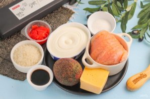 Запеченные роллы