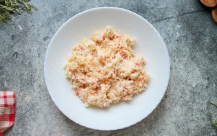 Сырные шарики с красной рыбой Сырные шарики с красной рыбой