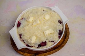 Рисовая запеканка с вишней Рисовая запеканка с вишней