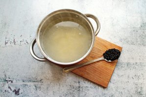 Суп с индейкой, лисичками и чечевицей Суп с индейкой, лисичками и чечевицей