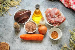 Печень со свининой в мультиварке Печень со свининой в мультиварке