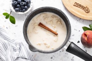 Рисовый пудинг из бурого риса Рисовый пудинг из бурого риса