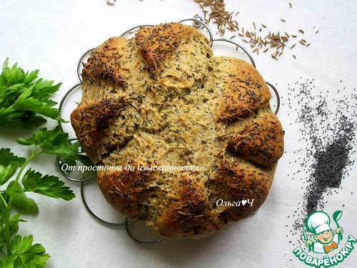 Быстрый хлеб с маком и тмином Быстрый хлеб с маком и тмином