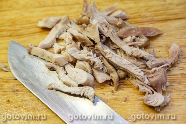 Салат из курицы с манго и авокадо Салат из курицы с манго и авокадо