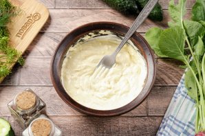 Окрошка с горчицей Окрошка с горчицей