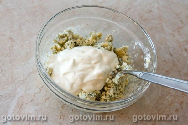 Соус «Блю чиз» из сыра с голубой плесенью (Blue Cheese Dip) Соус «Блю чиз» из сыра с голубой плесенью (Blue Cheese Dip)