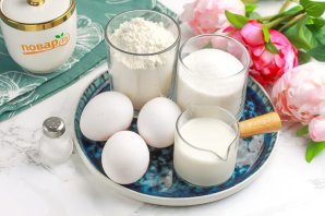Пирог на молоке без дрожжей Пирог на молоке без дрожжей