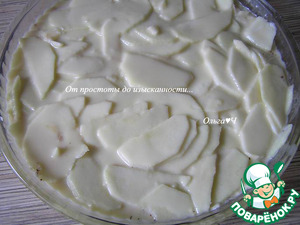 Нормандский яблочный пирог Нормандский яблочный пирог