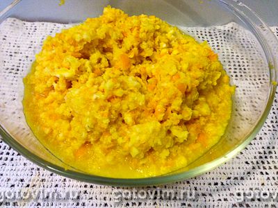 Апельсиновые пирожные с безе