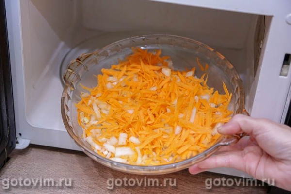 Фаршированные перцы в микроволновке
