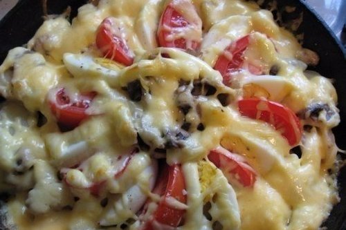 Рыба по-Монастырски с сыром Рыба по-Монастырски с сыром