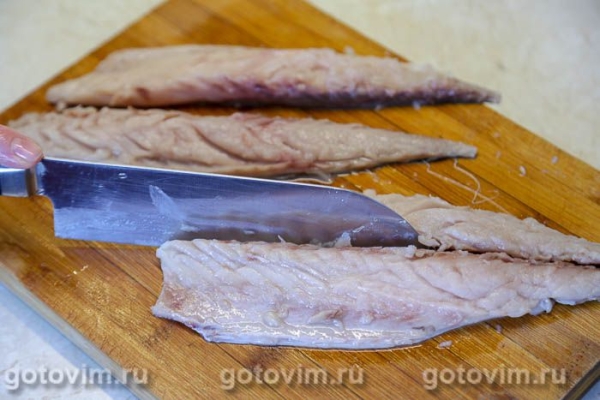 Рулет из скумбрии в горчичном маринаде Рулет из скумбрии в горчичном маринаде