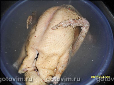 Утка с яблоками и черносливом Утка с яблоками и черносливом