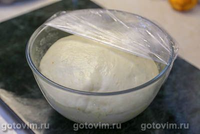 Тесто для булочек с апельсиновой цедрой Тесто для булочек с апельсиновой цедрой