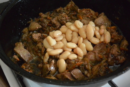 Куриный паштет в тарталетках с белой фасолью