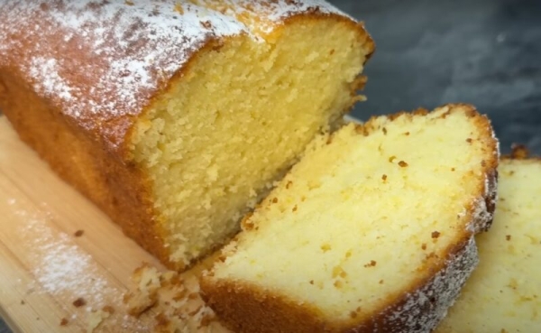 Нежный лимонный пирог. Мы съели все за 5 минут: настоящее кулинарное удовольствие