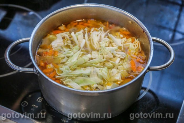 Щи летние с фасолью и белыми грибами Щи летние с фасолью и белыми грибами