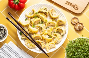 Овощные дамплинги Овощные дамплинги