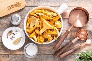 Маринованные лисички на зиму Маринованные лисички на зиму