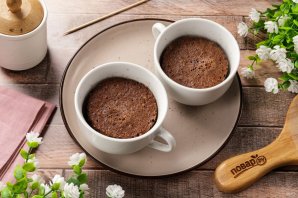 Овсяные кексы без муки в микроволновке