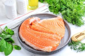 Малосольная красная рыба Малосольная красная рыба