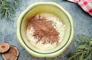 Рулет из шоколадных блинов с кремом Рулет из шоколадных блинов с кремом