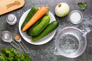 Огурцы с морковью на зиму Огурцы с морковью на зиму