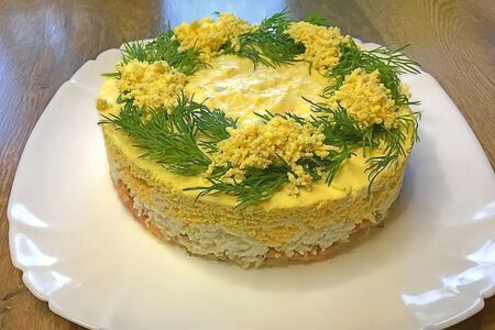 Салат "мимоза" Салат "мимоза"