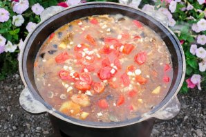 Шулюм в казане Шулюм в казане