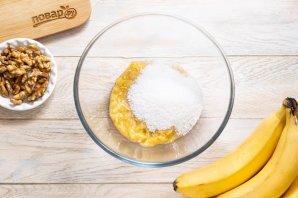 Банановый хлеб в аэрогриле