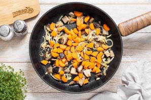 Постный грибной суп из замороженных грибов