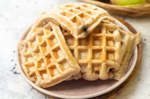 Яблочные вафли ПП Яблочные вафли ПП