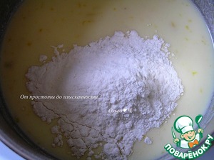 Эклеры с лимонным кремом