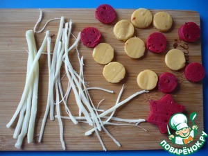 Елка из овощей и тунца Елка из овощей и тунца