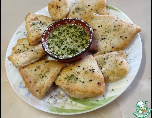 Эскалоп из курицы с соусом Эскалоп из курицы с соусом