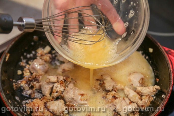 Молоки сельди в омлете Молоки сельди в омлете