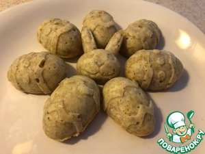 Овсяные "яйца" с кокосовым маслом Овсяные "яйца" с кокосовым маслом