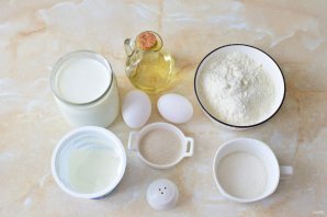 Блины на молоке дрожжевые