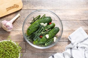 Малосольные огурчики