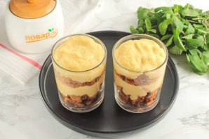 Трайфлы с персиком Трайфлы с персиком