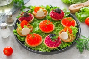 Тарталетки с начинкой Тарталетки с начинкой