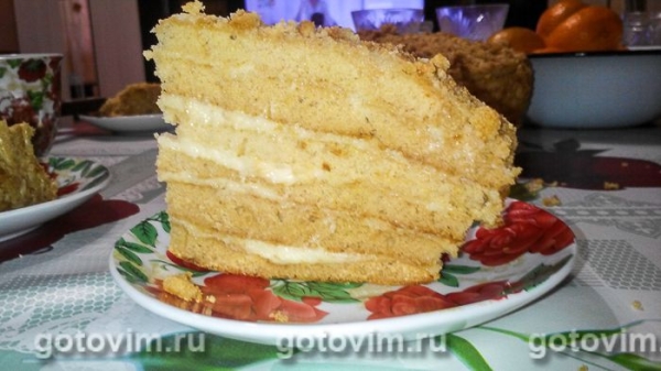 Торт «Медовая нежность»