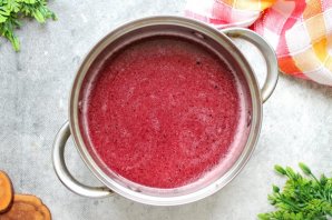 Кисель из черники Кисель из черники