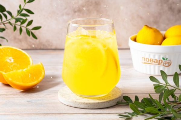 Домашний лимонад из лимона и апельсина Домашний лимонад из лимона и апельсина