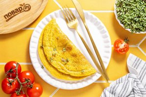 Омлет из желтого маша Омлет из желтого маша