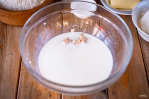 Хачапури по-аджарски с творогом Хачапури по-аджарски с творогом