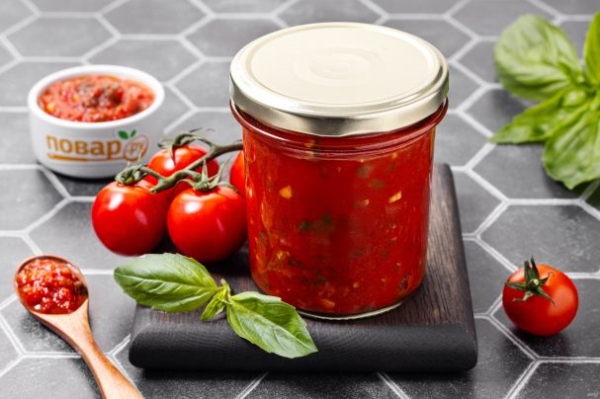 Заправка для пасты на зиму