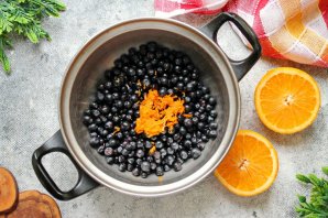 Черничный кисель Черничный кисель