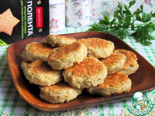 Печенье из поленты на сковороде Печенье из поленты на сковороде