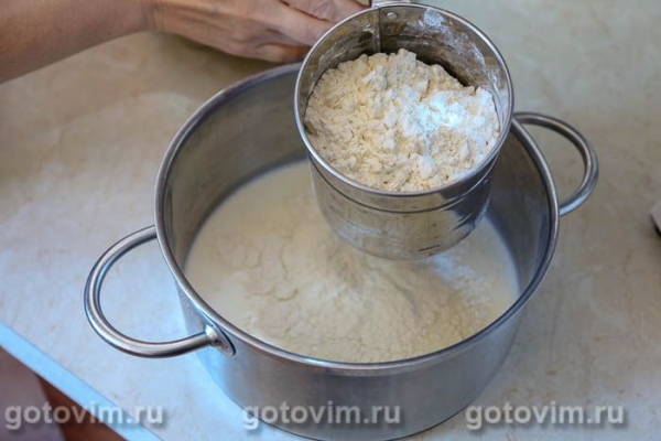 Толстые блины на дрожжах Толстые блины на дрожжах